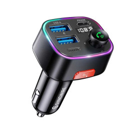 Bluetooth FM transmitter do auta SYNCWIRE SW-XC725, 48 W, černá