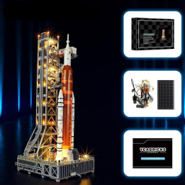 LED světelná sada YEABRICKS pro LEGO Icons Nasa Artemis Space Launch System 10341, 500 mW