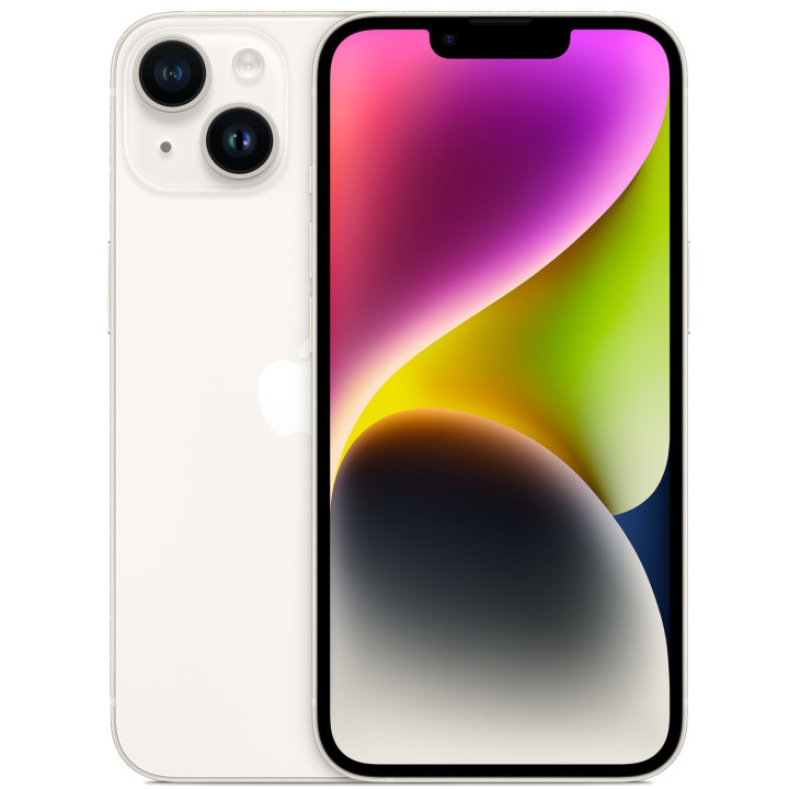 iPhone 14 128GB Hvězdně bílá