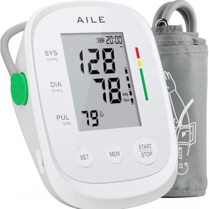 Pažní tlakoměr AILE X5, bílá