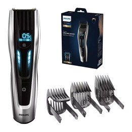 Zastřihovač vlasů PHILIPS 9000 Prestige Ultimate Power HC9450/13, Black & Silver