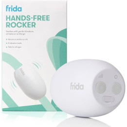 Automatické houpátko na kočárek FRIDA Hands-free Rocker, bílá