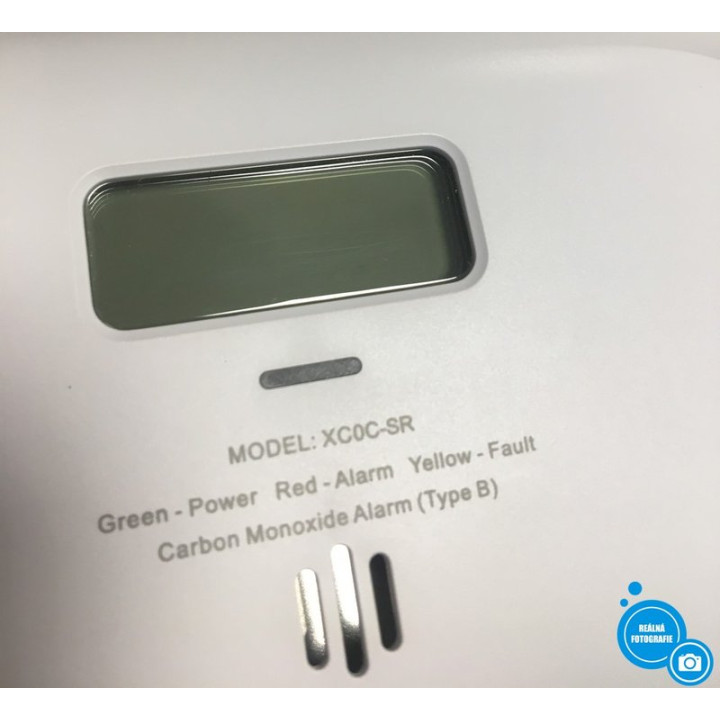 Detektor oxidu uhelnatého X-SENSE XC0C-SR, bílá