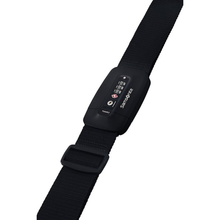 Pás na kufr s TSA zámkem SAMSONITE Luggage Strap, 50 mm, černá