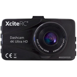 Autokamera XCITE RC Dashcam 80000520, 4K Ultra HD, černá