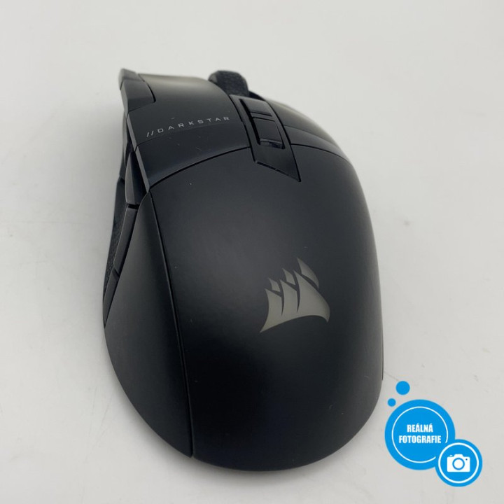 Bezdrátová herní myš CORSAIR DARKSTAR Wireless, černá