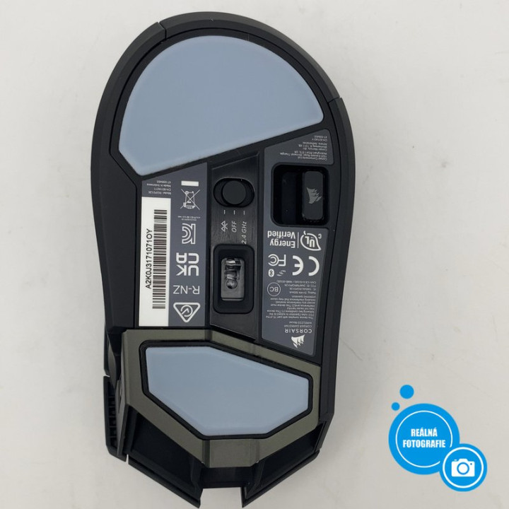 Bezdrátová herní myš CORSAIR DARKSTAR Wireless, černá