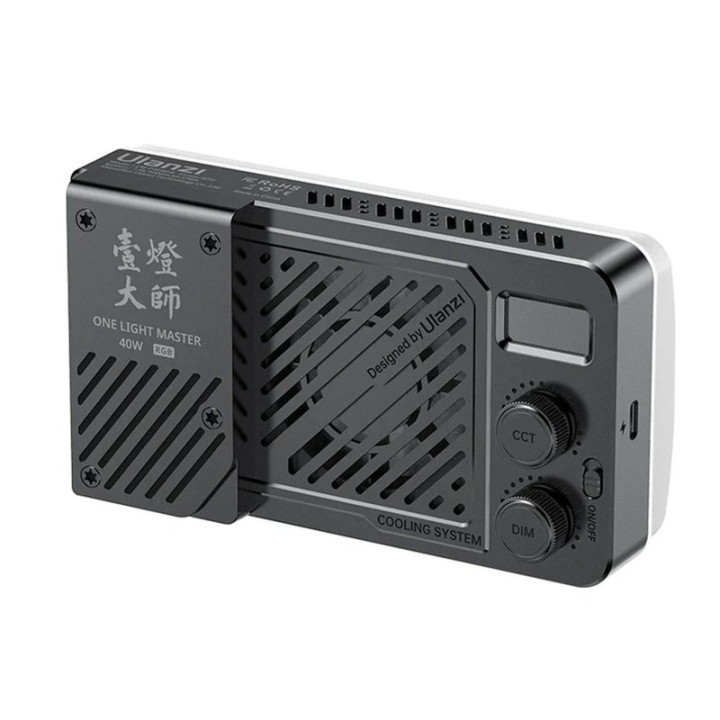 RGB LED světlo ULANZI LM-P40RGB, 40 W, černá