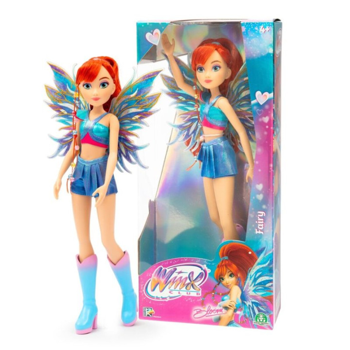 Panenka víly GIOCHI PREZIOSI Winx Club The Magix Is Back Fairy Bloom WNX76000, 27 cm, 4 +