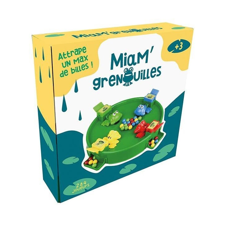 Společenská hra Miam Grenouilles, 2 až 4 hráči