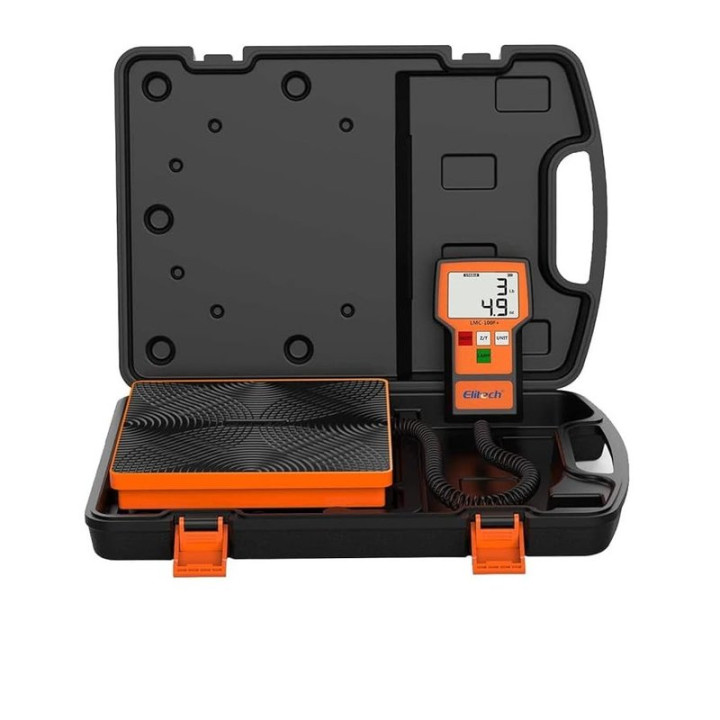 Elektronická váha k odměřování chladiva ELITECH LMC-100F+, max. 50 kg