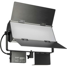 LED panelový reflektor WALIMEX PRO Sirius 160 B-LED (1020892), 60 W, černá