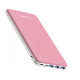 Powerbanka CHARMAST 26 000 mAh, 15 W, růžová