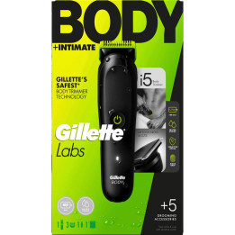 Zastřihovač GILLETTE Labs Body + Intimate i5, černá