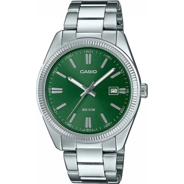 Pánské hodinky CASIO MTP-1302PD-3AVEF, zelená