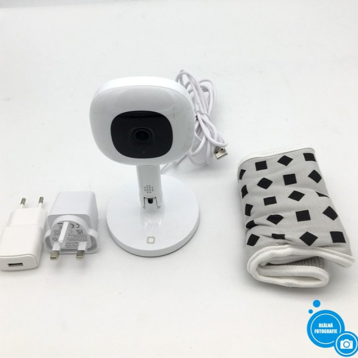 SMART Wi-Fi dětská kamera NANIT Pro Camera & Flex Stand N301, bílá