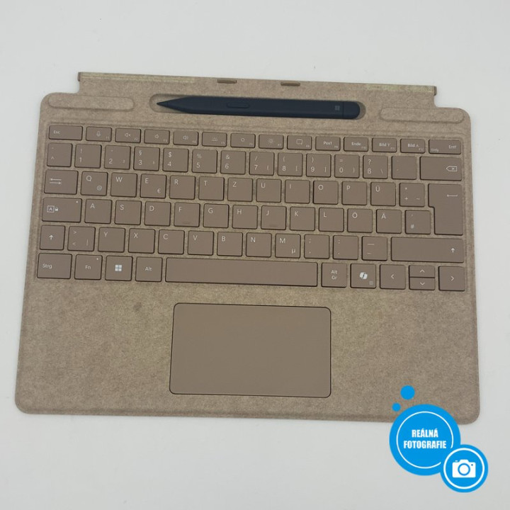 Ochranné pouzdro s klávesnicí MICROSOFT Surface Pro 13", QWERTZ (německé rozložení), Dune