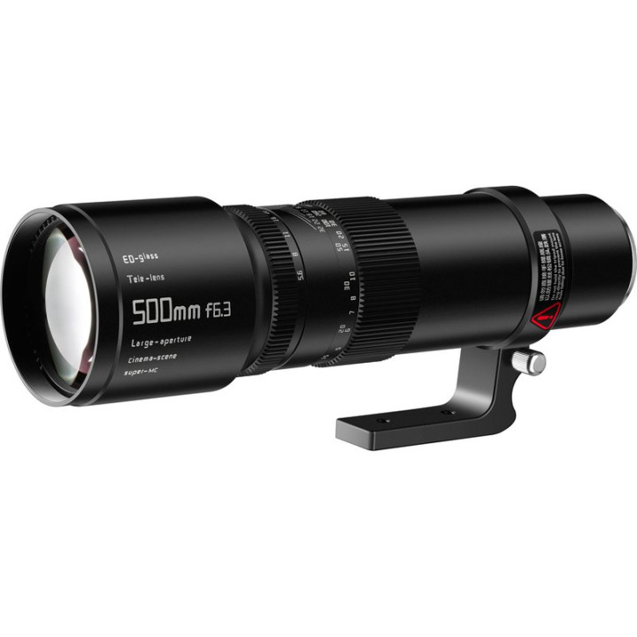 Teleobjektiv pro Sony E (Sony E-mount) TTARTISAN 500 mm f/6.3, černá