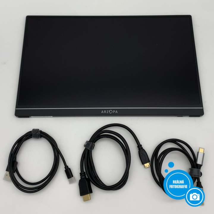 16" Přenosný monitor ARZOPA A1 (DE81513723), 1920 x 1080, černá