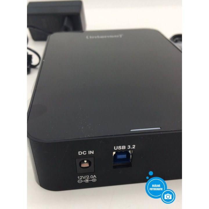 Externí HDD INTENSO Memory Center (6031516), 8 TB, USB 3.2, černá