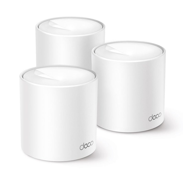 Wi-Fi systém TP-LINK Deco AX1500 (X1500), Wi-Fi 6, 3 ks, bílá