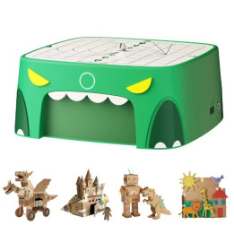 Elektrická řezačka kartonu pro děti BEAVERBOT Cutter 2, 33 W, zelená