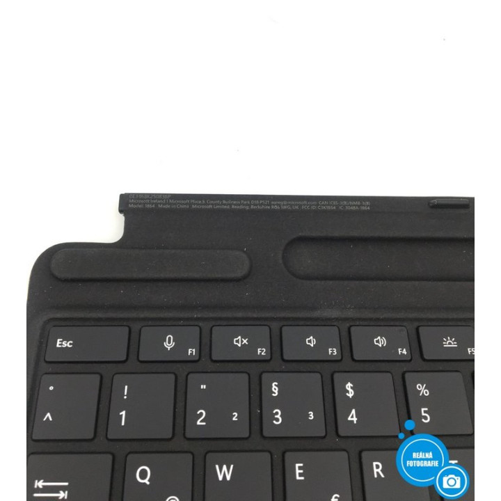 Klávesnice MICROSOFT Surface Pro 1864, černá (rozložení německý jazyk)