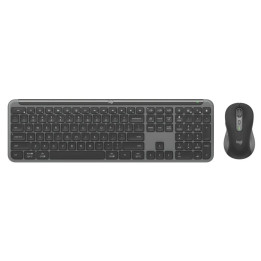Bezdrátová klávesnice a myš LOGITECH Slim Combo MK950, AZERTY(francouzské rozložení),černá