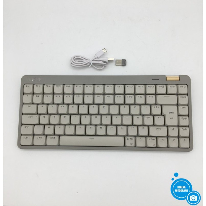 Klávesnice LOFREE Flow Lite 84 (OE921), AZERTY (francouzské rozložení), Vintage Gray