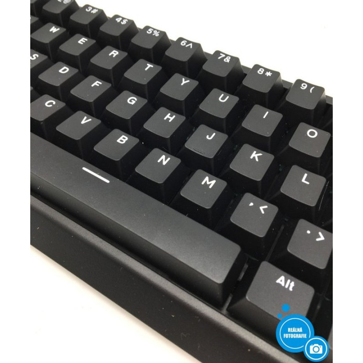 RGB drátová herní klávesnice FGG Madlions MAD 60 HE, QWERTY, černá