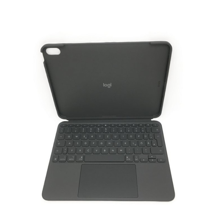 Ochranné pouzdro na iPad s klavesnicí LOGITECH Combo Touch YU0086, rozložení německý jazyk