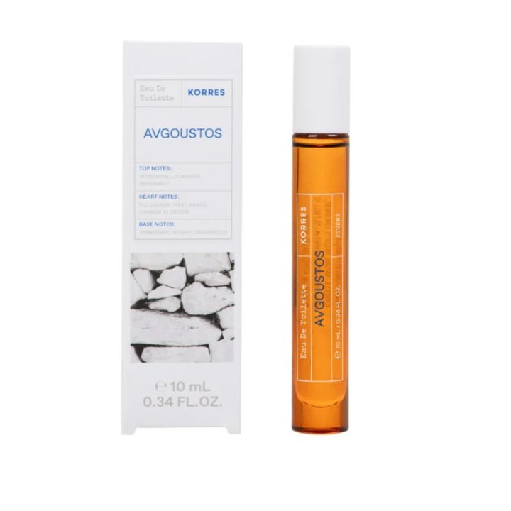 Toaletní voda Roll-On KORRES Avgoustos, 10 ml