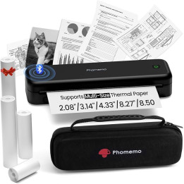 Termotiskárna PHOMEMO M834, A4, 300 DPI, černá