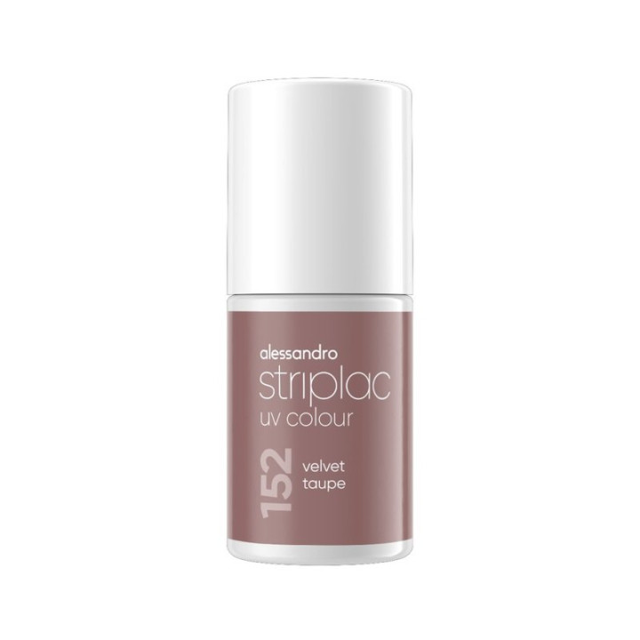 UV Lak na nehty ALESSANDRO Striplac UV colour, odstín 152 Velvet Taupe, 6,5 ml