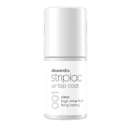 Vrchní lak na nehty ALESSANDRO Striplac UV Top Coat 001, 6,5 ml