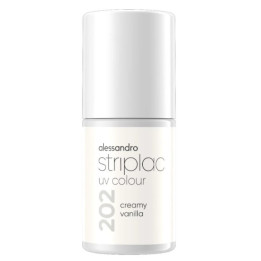 Laky na nehty ALESSANDRO Striplac, odstín 202 Creamy Vanilla 6,5 ml
