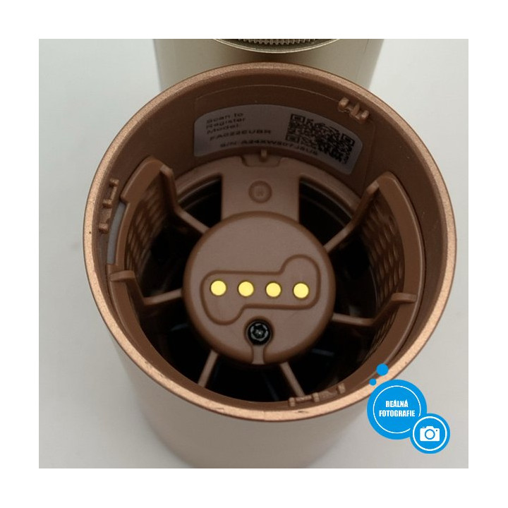 Mini přenosný ventilátor SHARK ChillPill FA022EU, 15 W, zlatá