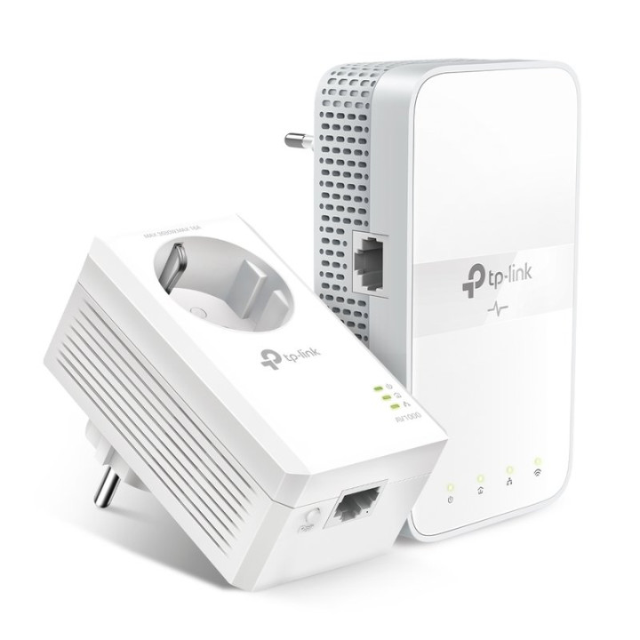 Powerline adaptér TP-LINK TL-WPA7617 KIT, 1200 Mbit/s, Wi-Fi, 2 ks, bílá