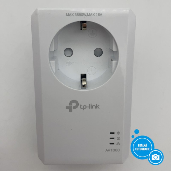 Powerline adaptér TP-LINK TL-WPA7617 KIT, 1200 Mbit/s, Wi-Fi, 2 ks, bílá