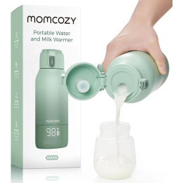 Ohřívač vody a mléka MOMCOZY MW05, 80 W, 500 ml, zelená