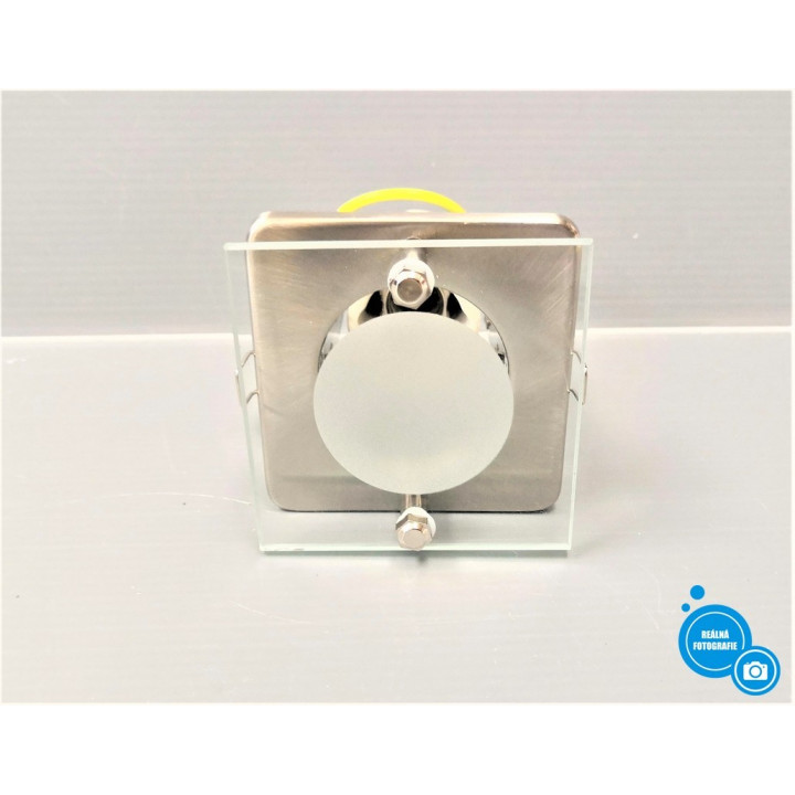 Nehybné bodové svítidlo Brilum S-39SG, 40W - stříbrná