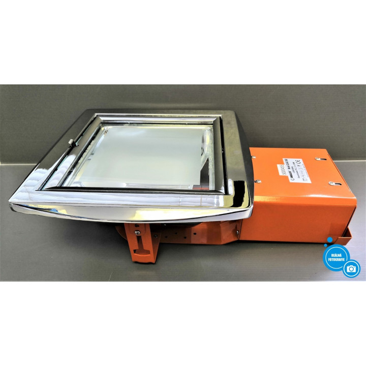 Stropní svítidlo s reflektorem Brilux QUAD 26D, 2x26W - stříbrná