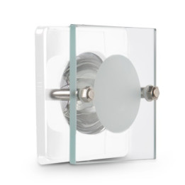 Nehybné bodové svítidlo Brilum S-39SG, 40W - stříbrná
