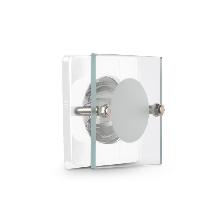 Nehybné bodové svítidlo Brilum S-39SG, 40W - stříbrná