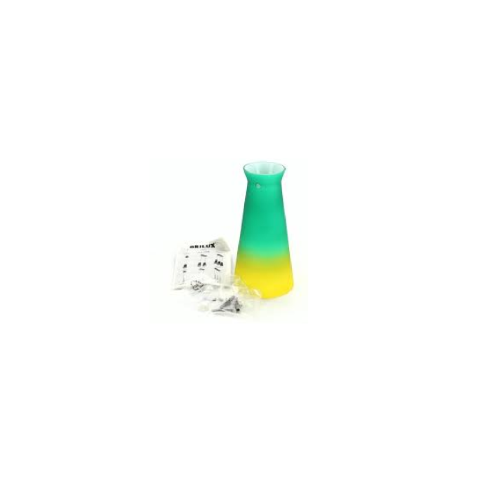 Závěsné svítidlo Brilux Equa 11 - zelená/žlutá