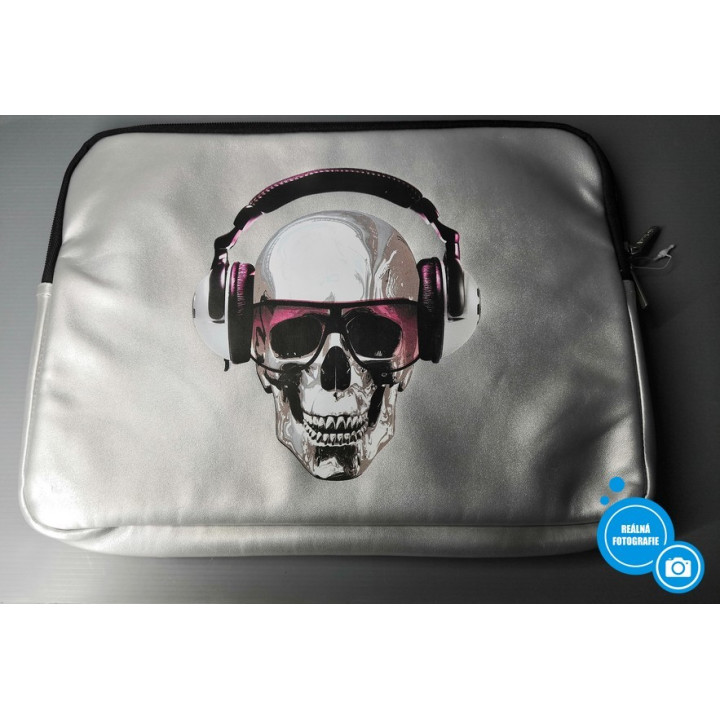 Obal na notebook 13" Teo Jasmin - Groovy skull