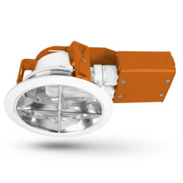 Stropní lampa s reflektorem Brilux 8036C - oranžová