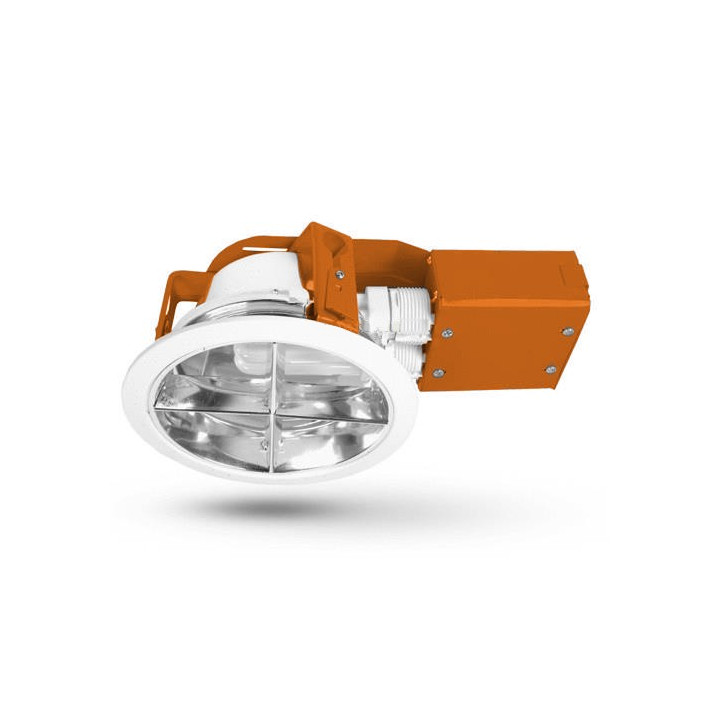Stropní lampa s reflektorem Brilux 8036C - oranžová