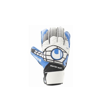 Brankářské rukavice Uhlsport Eliminator Starter Soft 100018301, modrobílá