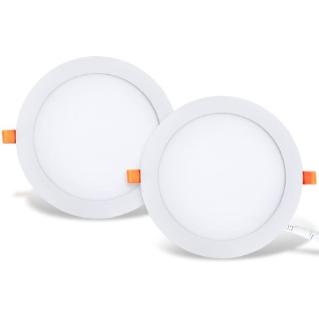 Sada dvou LED stropních světel LVWIT, SD-PB300600, bílá